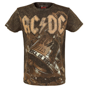 AC-DC EMP Signature Collection T-Shirt Braun unter Freizeitbekleidung > T-Shirts & Poloshirt