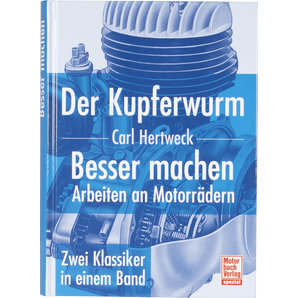 Buch- Der Kupferwurm + Besser machen 2 Bände in einem- 760 Seiten Motorbuch Verlag