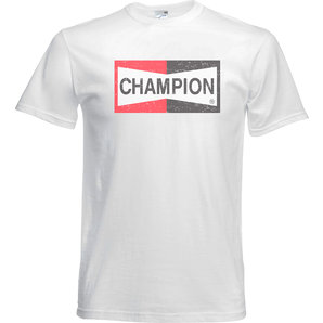 Champion T-Shirt Weiss unter Freizeitbekleidung > T-Shirts & Poloshirt