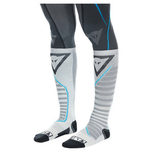 Dainese Dry Long Socks- Motorradsocken Schwarz Blau Grau unter Stiefel/Schuhe/Socken > Socken