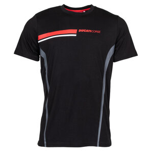 Ducati Corse Stripes T-Shirt Schwarz