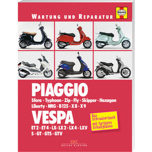 Haynes Wartung und Reparatur Piaggio Vespa- Bj- 91-09