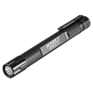 HAZET LED-Taschenlampe 130 LM Aluminium- schwarz eloxiert Hazet