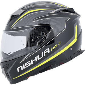 Nishua NRX-2 Integralhelm Schwarz Grau Neon Gelb unter Helme & Visiere > Integralhelme